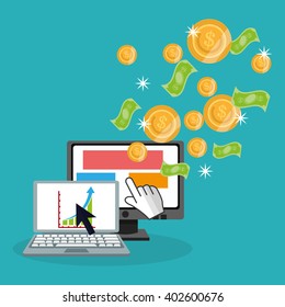Payment online concept design , vector illustration
