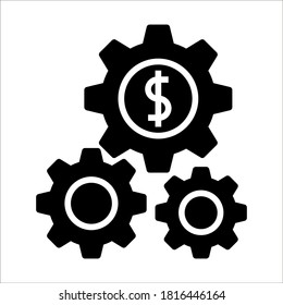 payment options icon vector illustration isolated on white background color editable