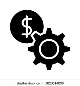 opciones de pago icono ilustración vectorial aislada en color de fondo blanco editable