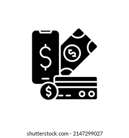 Payment Options Icon In Vector. Logotype