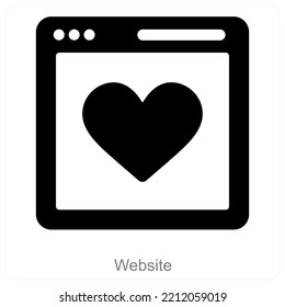 Payment Page and Digital Payement icon concept