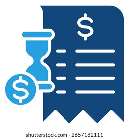 Payment Pending Icon Element For Design
