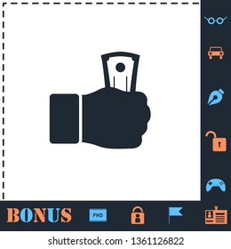 Payment. Perfect icon with bonus simple icons