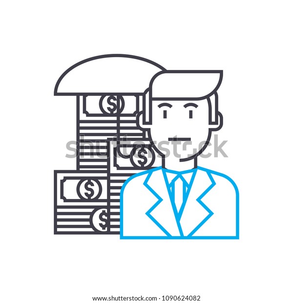 Payment protection insurance vector\
thin line stroke icon. Payment protection insurance outline\
illustration, linear sign, symbol isolated\
concept.