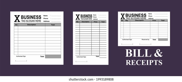 payment receipt for popular business usaha