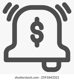 payment reminder, finance and payments icon