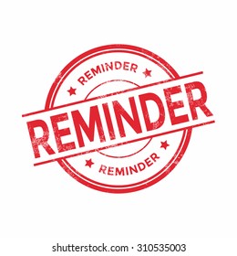 Payment Reminder Rubber Stamp