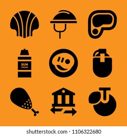 payment, round, man, preparation, network and online icon vector set. Flat vector design with filled icons. Designed for web and software interfaces