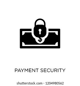 Payment security icon. Payment security symbol design from Ecommerce collection. Simple element vector illustration on white background.