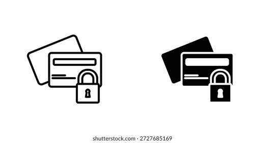 Icono de seguridad de pago símbolo logotipo elemento de Diseño gráfico. EPS10