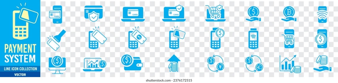 Payment System Cashless icons scan icon with smartphone scan me IC Card Mobile Finance