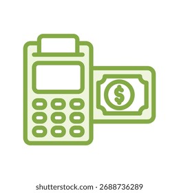 Ícone de linha duotônica do sistema de pagamento , vetor, pixel perfect, arquivo ilustrador  