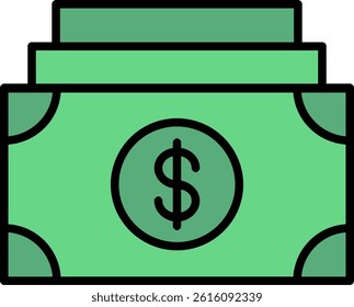 Payment System Line Vector Icon Design
