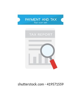 Payment and Tax Icon Template