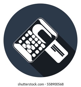 payment terminal and credit card
