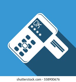payment terminal and credit card