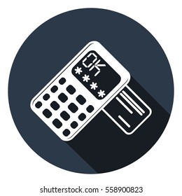 payment terminal and credit card