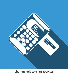 payment terminal and credit card