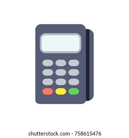 Payment Terminal Vector Illustration Stock Vector (Royalty Free ...