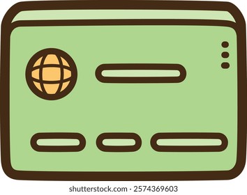 Payment vector doodle illustration and graphic