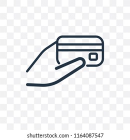 Payment vector icon isolated on transparent background, Payment logo concept