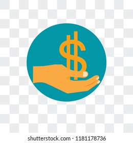 Payment vector icon isolated on transparent background, Payment logo concept