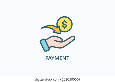 Ícone Do Vetor De Pagamento Ou Ilustração Do Logotipo