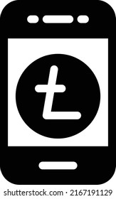 Ilustración del vector de pago en un fondo transparente.Símbolos de calidad premium.Icono vectorial de glifos para el concepto y el diseño gráfico.