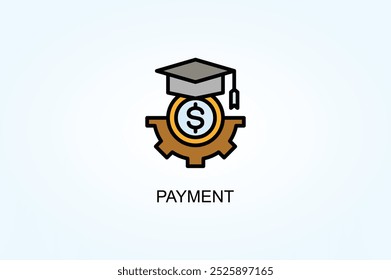 Vector De Pago O Ilustración De Símbolo De Logotipo