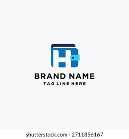 Plantilla de Vector de diseño de letra H
