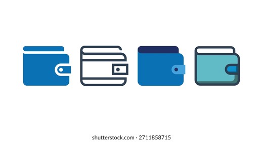 Payment Wallet Logo Icon Design Vector Template