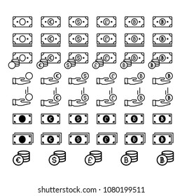Payment&Money icons set