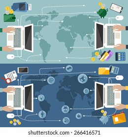 payments through the Internet worldwide