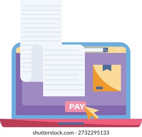 PayPal payment icon featuring the recognizable blue and yellow logo.