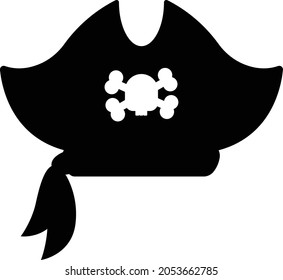 Payrets of carebiyan hat silhouette vector art and illustration