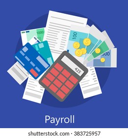 Payroll Icon Stock Vector (Royalty Free) 383725957 | Shutterstock