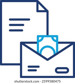 Payroll Icon Element For Design