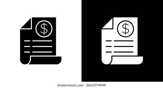 Payroll icon symbol collection. Flat vector stock illustration.