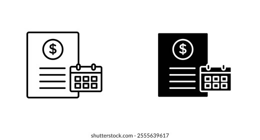 Payroll icons for app and websites.