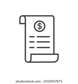 Payroll isolated icon. vector illustration.