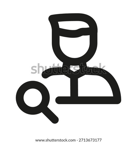 Payroll and Money Calculation Line Icon. Professional minimalist symbol designed as a premium vector line icon for financial management and salary processing
