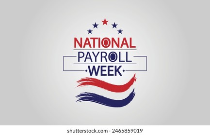 Payroll Pride with Stylish American Flag Text