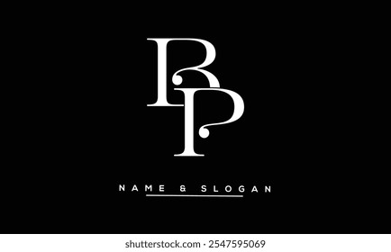 PB, BP Abstract Letters Logo Monogram