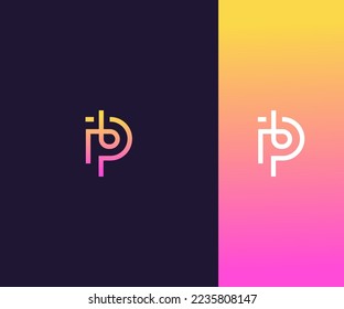 PB, BP Letter Logo Vector Template Abstract Monogram Symbol . Usable for Business sport, technology, fashion, digital And future creative logo