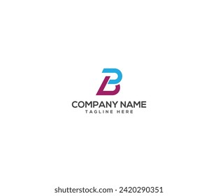 vector de diseño del logotipo de la empresa pb