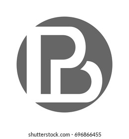 pb letter logo