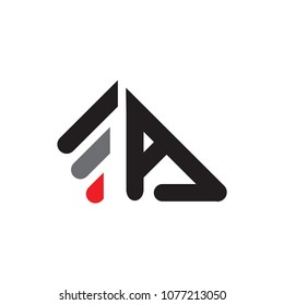 pb letter vector logo
