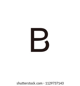 pb letter vector logo