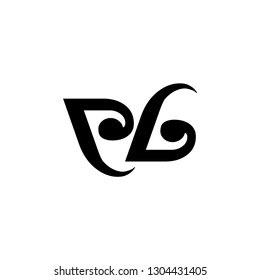 pb letter vector logo