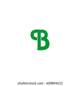 pb letter vector logo